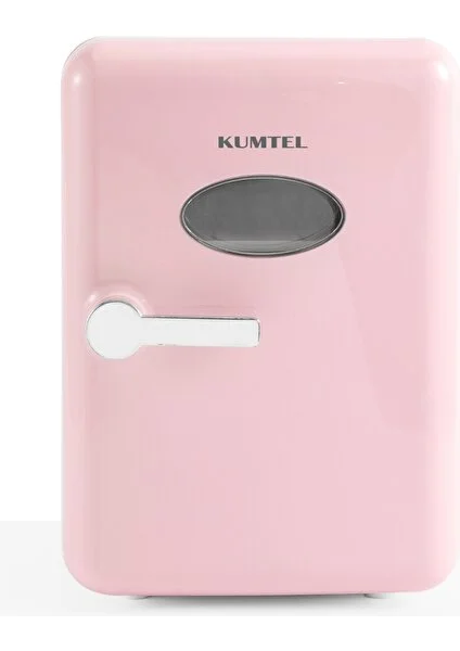 Pembe Mini İçecek ve Kozmetik Buzdolabı