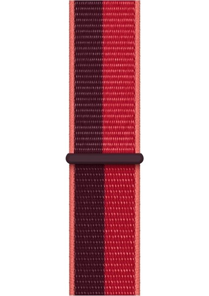 Apple Watch Uyumlu Kordon Hasır Örgü Işlemeli Spor Loop Kayış, Plum Purpl