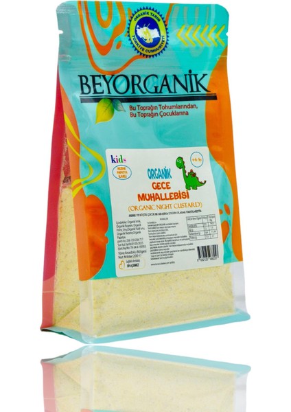 Organik Gece Muhallebisi 200gr