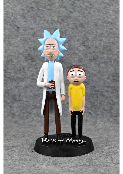 Pwul Works Rick And Morty - Büst Figür 20CM Boyut