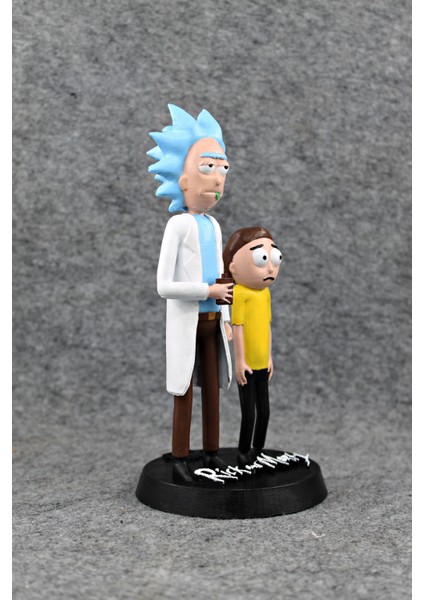 Pwul Works Rick And Morty - Büst Figür 20CM Boyut