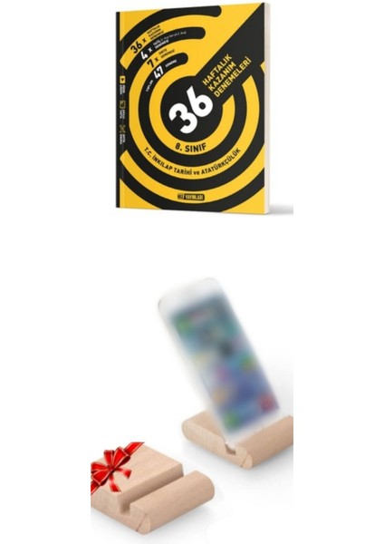 LGS 8. Sınıf Inkılap Haftalık Deneme - Ahşap Telefon Tutucu