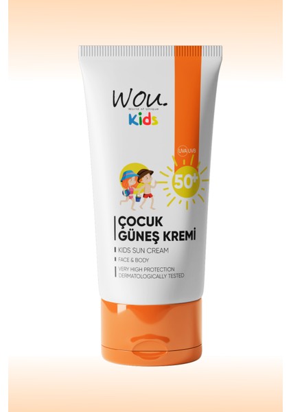 Kıds Yüksek Koruma Etkili SPF50+ Çocuk Güneş Kremi 50ML