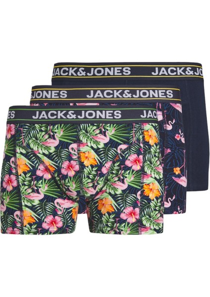 Jacpınk Flamıngo 3'lü Paket Boxer 12255833