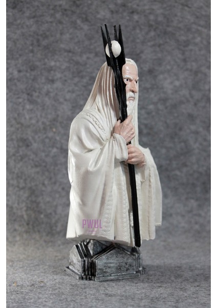 Saruman - Yüzüklerin Efendisi ( Lord Of The Rings ) Büst / Figür 15CM Boyut modelleri