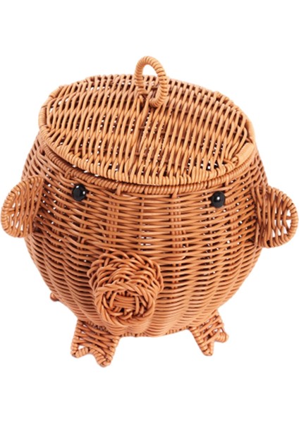 Depolama Sepeti Kutuları Ev Dekorasyonu Üstü Sepeti Aperatif Düzenleme 19CMX21CM (Yurt Dışından) modelleri