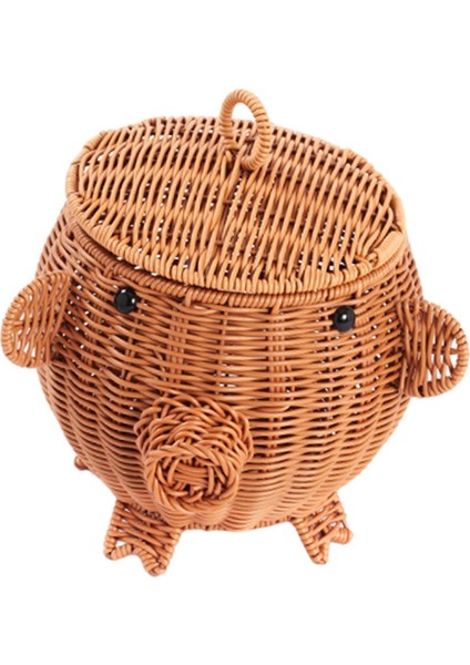 Depolama Sepeti Kutuları Ev Dekorasyonu Üstü Sepeti Aperatif Düzenleme 19CMX21CM (Yurt Dışından) fırsatları