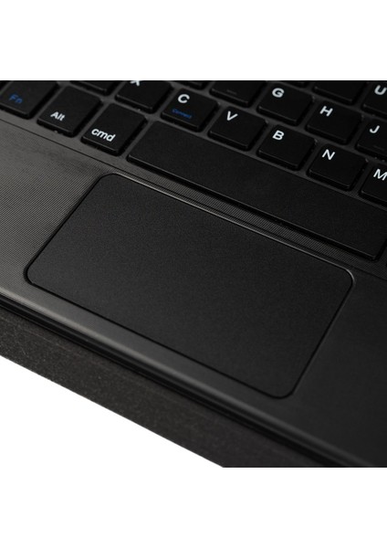 Samsung Galaxy Tab S7 Plus T970 Uyumlu Border Keyboard Bluetooh Bağlantılı Standlı Klavyeli Tablet Kılıfı