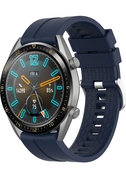 Honor Magic Watch Uyumlu Kordon Silikon Spor Yumuşak Suya Dayanıklı Kayış, Lacivert fiyatları