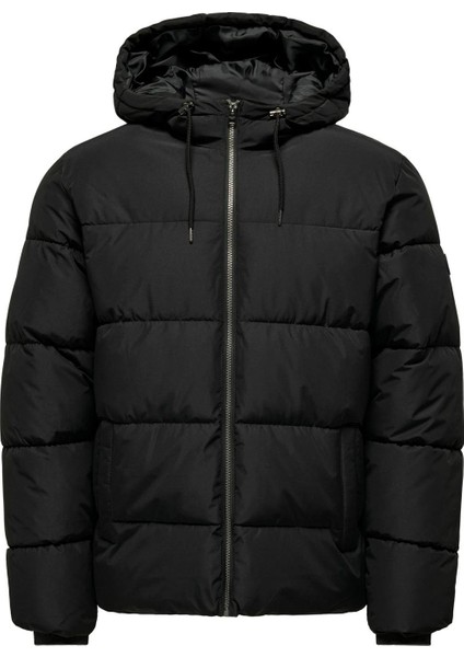 Only&sons 22020857 Fermuarlı Sısme Kapusonlu Mont modelleri