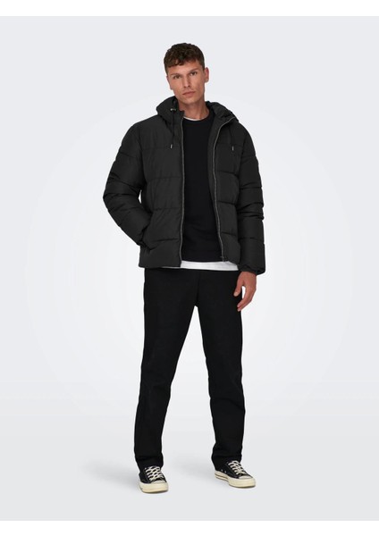 Only&sons 22020857 Fermuarlı Sısme Kapusonlu Mont indirimleri