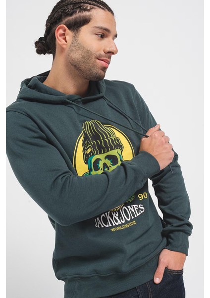 12248898 Baskılı Kapusonlu Sardonlu Sweatshırt fiyatları
