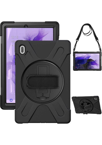 Samsung Galaxy Tab S7 Fe Lite T737/ T736/ T733/ T730 Uyumlu Tablet Kılıfı Defender Kılıf