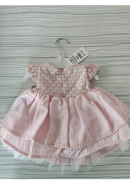 Güpürlü Tül Astarlı Kız Bebek Elbise fiyatları