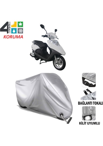 Musatti Siena 110 Branda Motosiklet Brandası Bağlantı,kilit Uyumlu
