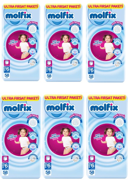 Pants Külot Bebek Bezi 6 Numara 348'LI