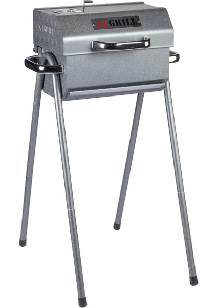 Barbekü Cube 402 mm Kömürlü Mangal (Gri) fiyatları
