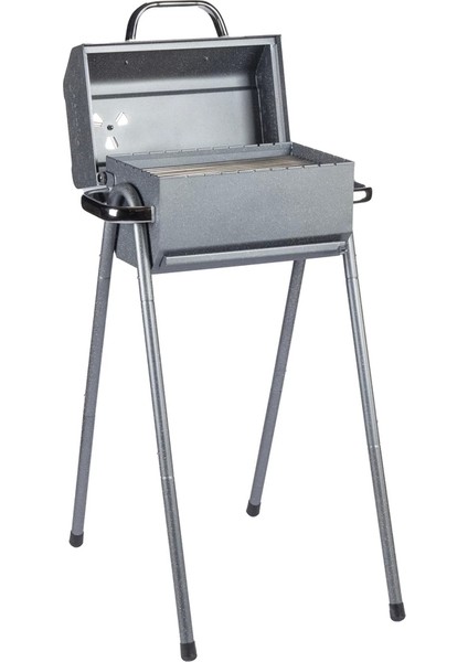 Barbekü Cube 402 mm Kömürlü Mangal (Gri) modelleri