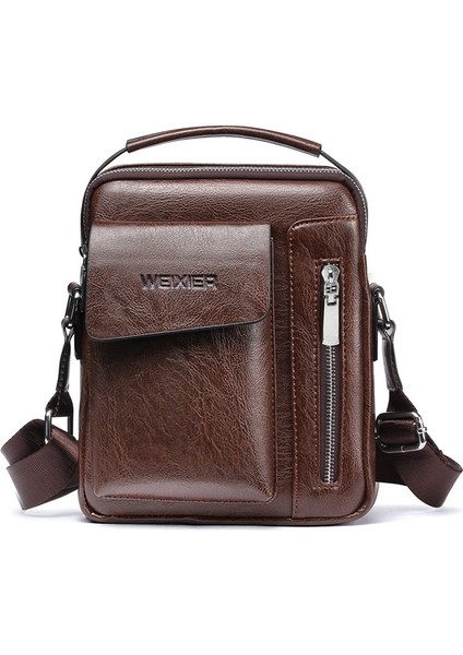 Erkek Gündelik Crossbody Çanta Iş Erkek Omuz Çantası (Yurt Dışından)