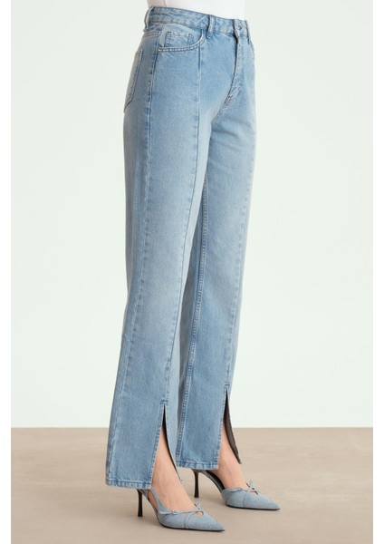 Denim Pantolon 24YD3405 Açık Mavi modelleri