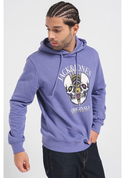 12248898 Baskılı Kapusonlu Sardonlu Sweatshırt fiyatları