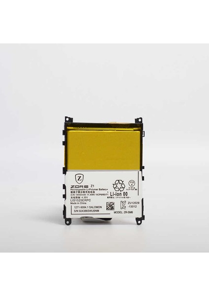 Sony Sony Xperia Z1 Uyumlu Tam Orjinal Batarya