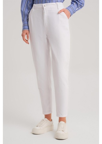 Denim Pantolon 24YD3404 Beyaz fiyatları