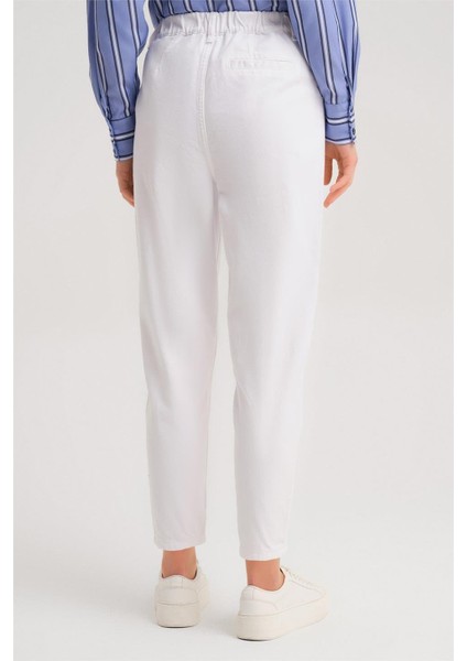 Denim Pantolon 24YD3404 Beyaz indirimleri