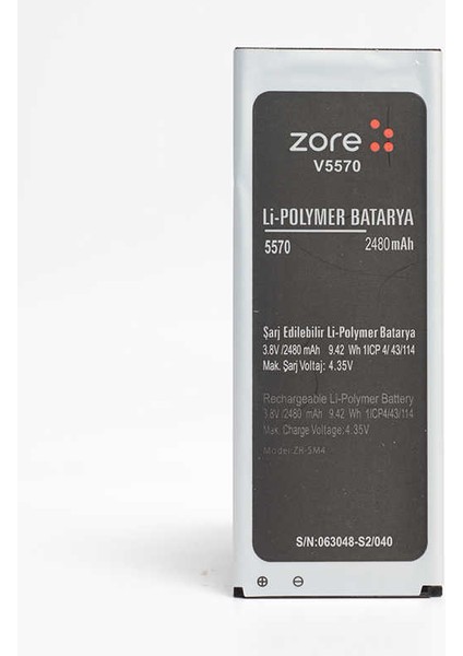 Vestel Venüs V3 5570 Quality Batarya