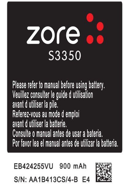 Samsung Galaxy S3350 Quality Batarya fiyatları