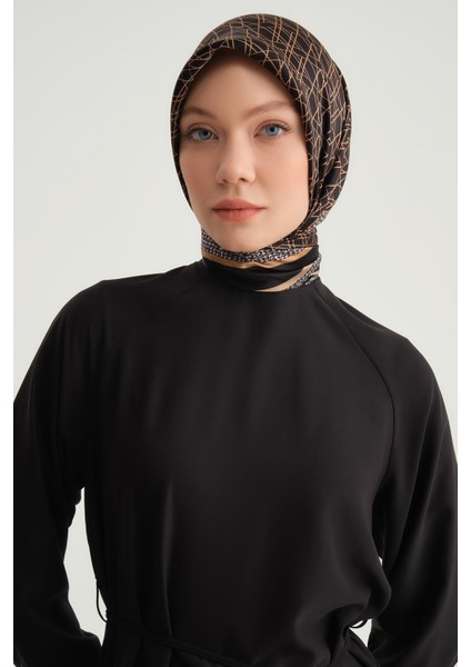 Çiçekli Bluz 24Y3500 Siyah