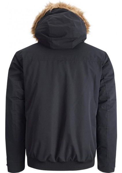 Markasız 12211978 Sabıt Kurklu Kapusonlu Parka Mont