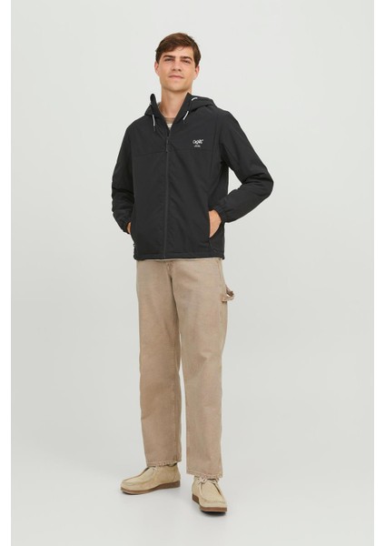 12238877 Gogus Yazılı Fermuarlı Kapusonlu Icı Polarlı Mont fiyatları