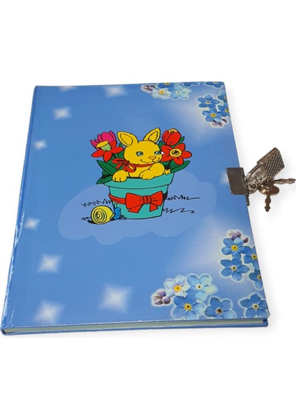Kilitli Hatıra Defteri 14X19CM Mavi fiyatları