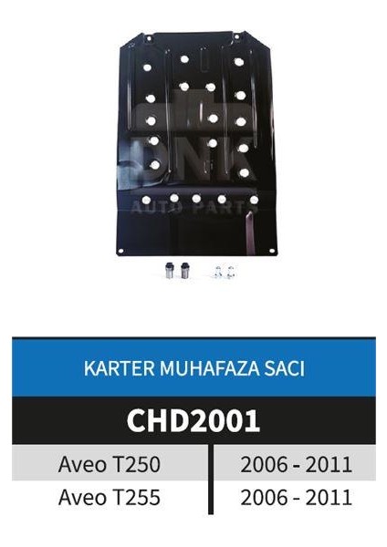 Sac Karter Muhafazası Aveo T.250-255 2006-2011 + Civata