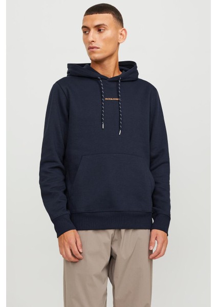 12242225 Gogus Yazılı Kapusonlu 2 Iplık Sardonlu Sweat