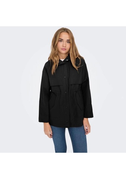 15308840 Kapsonlu Ek Parca Detaylı Cıtcıtlı 2 Cep Baharlık Mont