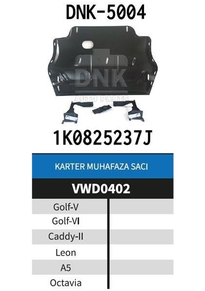 Sac Karter Muhafazası Golf-5 2004-2009 Jetta 2005-2010 Touran 2003-2007 Caddy-2 2003-2010 Scirocco 2012-2016 Octavia A-5 2006-2013 Superb 1.6 2001-2008 Altea 2004-2007 Leon 2005-2012 + Aparat