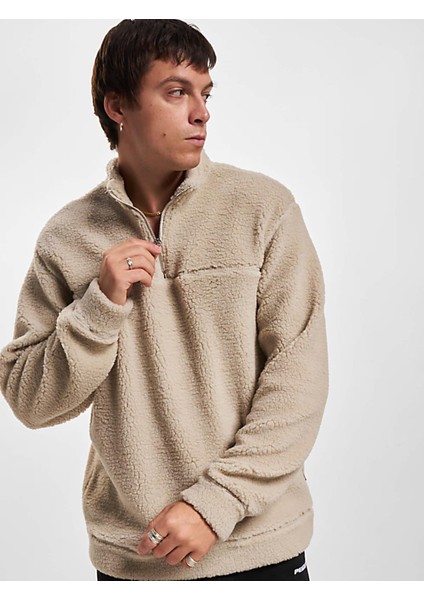 22023645 Yarı Fermuarlı Pelus Sweat
