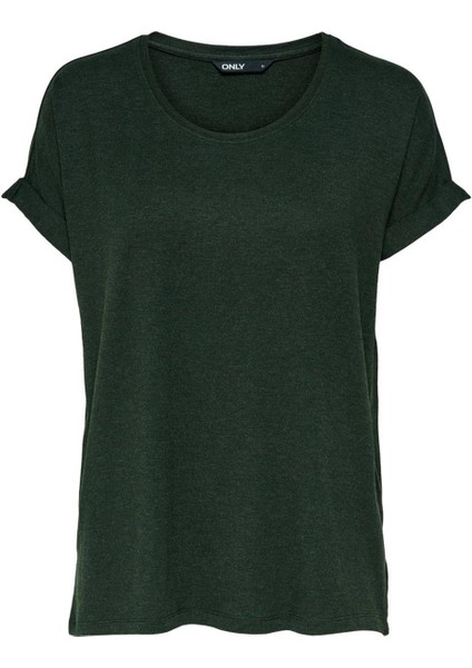 15106662 Acık Yaka Kol Katlamalı Kısa Kol T-Shirt indirimleri