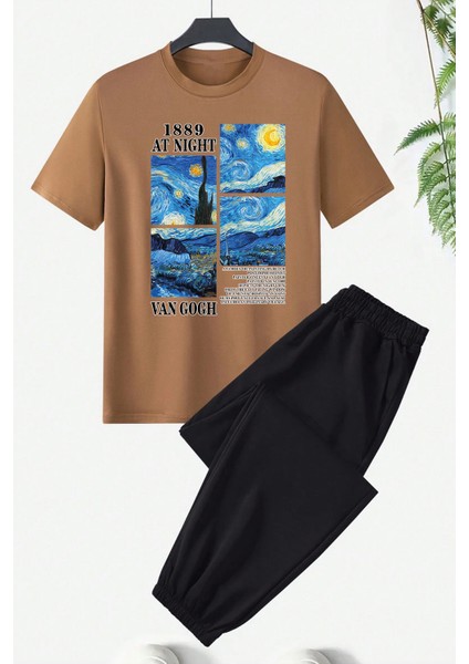 Van Gogh Baskılı Eşofman Takımı