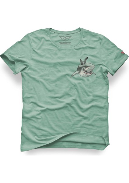 Smile Like A Shark Tasarım T-Shirt