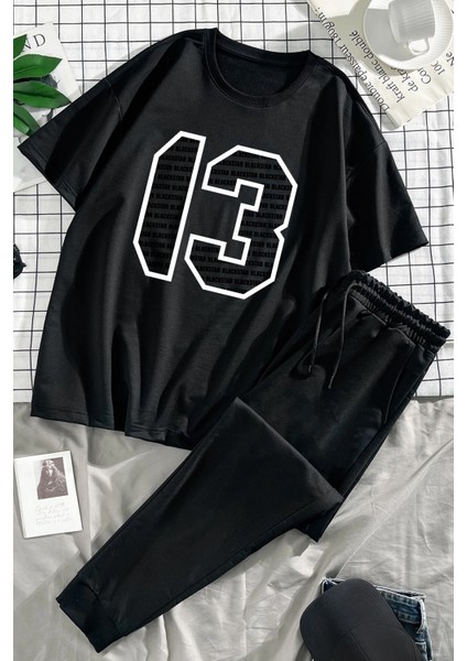 13 Baskılı Eşofman Takımı