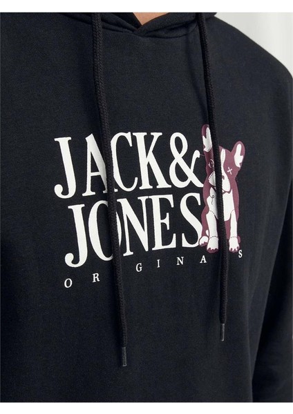 12244219 Orgınals Yazılı Kopek Baskılı Kapusonlu Sweat modelleri