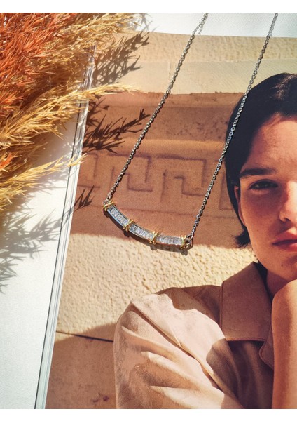 Kadın Çelik Tiffany Oval Çubuk Xoxo Tasarım Kolye fiyatları