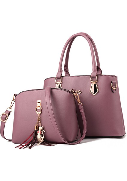 Anneden Çocuğa Çanta, Şık Büyük Çanta, Basit Kadın Çantası, Omuz Crossbody Çantası (Yurt Dışından)
