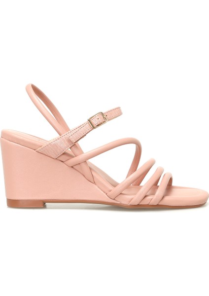 Aprıl 3fx Pembe Kadın Comfort Sandalet