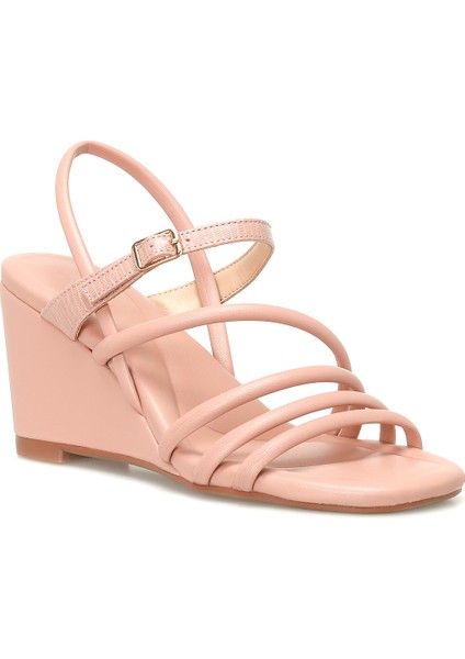 Aprıl 3fx Pembe Kadın Comfort Sandalet