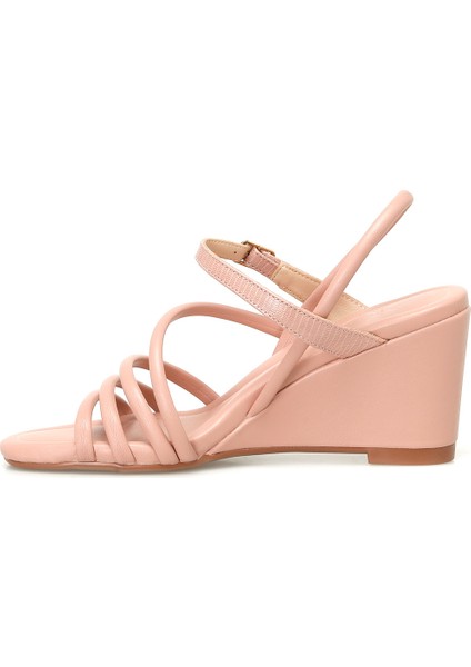 Aprıl 3fx Pembe Kadın Comfort Sandalet