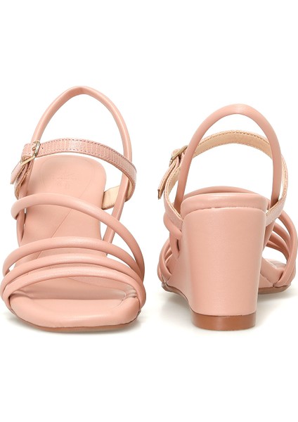 Aprıl 3fx Pembe Kadın Comfort Sandalet
